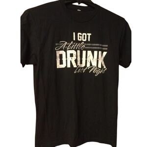 Eli Young Band I Got A Little Drunk Last Night T-shirt Tee, Size M, Vintage 2013